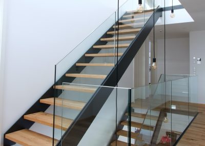 Double escalier sur mesure à Val de Moder