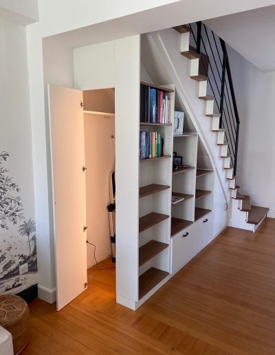 Escalier moderne et design sur mesure fabriqué par K-ESCALIERS