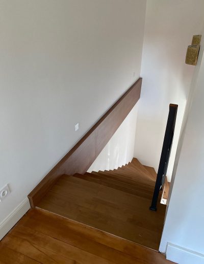 Escalier moderne et design sur mesure fabriqué par K-ESCALIERS