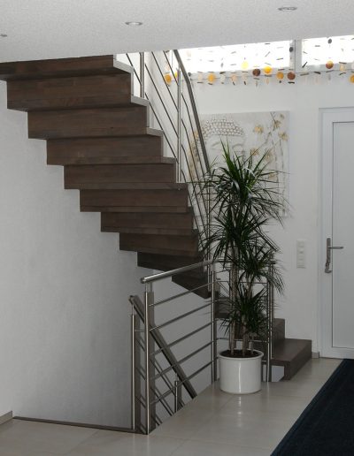 Escalier moderne et design sur mesure fabriqué par K-ESCALIERS