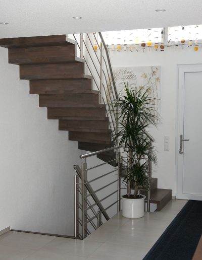 Escalier moderne et design sur mesure fabriqué par K-ESCALIERS