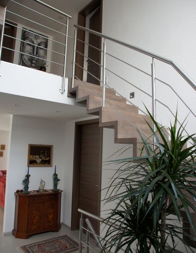 Escalier moderne et design sur mesure fabriqué par K-ESCALIERS