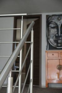 Escalier moderne et design sur mesure fabriqué par K-ESCALIERS