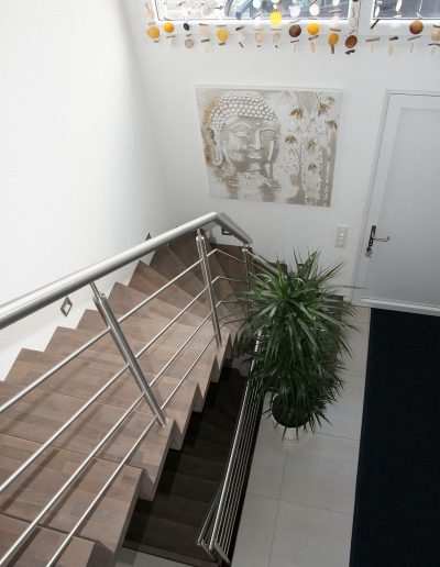 Escalier moderne et design sur mesure fabriqué par K-ESCALIERS