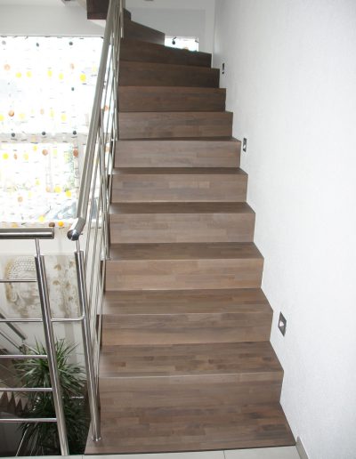 Escalier moderne et design sur mesure fabriqué par K-ESCALIERS