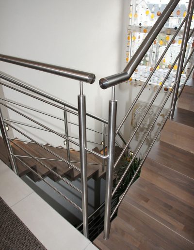 Escalier moderne et design sur mesure fabriqué par K-ESCALIERS