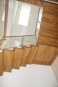 Escalier moderne et design sur mesure fabriqué par K-ESCALIERS