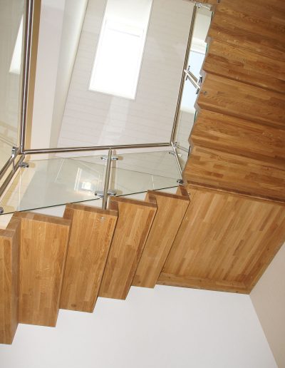Escalier moderne et design sur mesure fabriqué par K-ESCALIERS