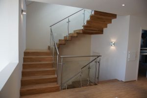 Escalier moderne et design sur mesure fabriqué par K-ESCALIERS