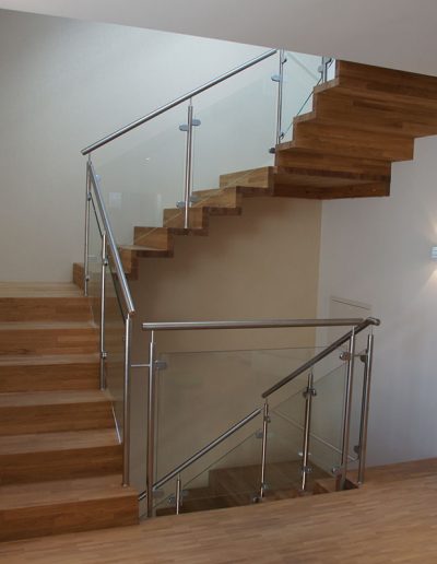 Escalier moderne et design sur mesure fabriqué par K-ESCALIERS