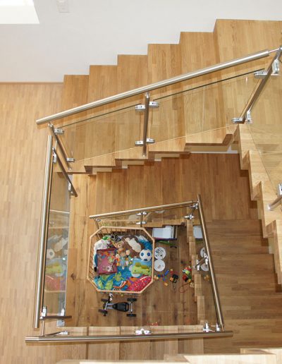 Escalier moderne et design sur mesure fabriqué par K-ESCALIERS