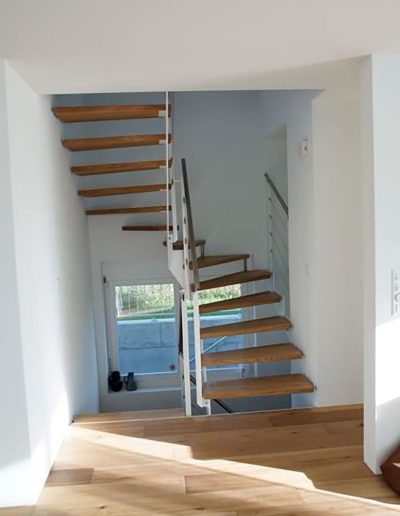 Escalier moderne et design sur mesure fabriqué par K-ESCALIERS