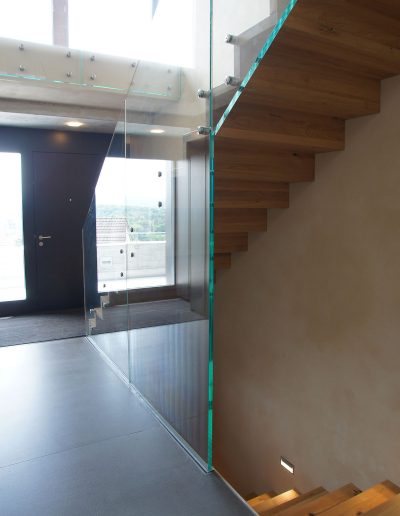 Escalier moderne et design sur mesure fabriqué par K-ESCALIERS