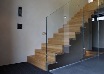 Double escalier marche contremarches à Magstatt-le-Bas