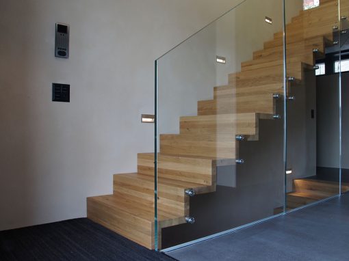 Double escalier marche contremarches à Magstatt-le-Bas