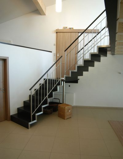Escalier moderne et design sur mesure fabriqué par K-ESCALIERS