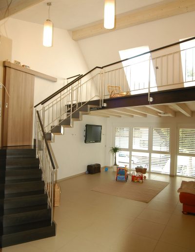 Escalier moderne et design sur mesure fabriqué par K-ESCALIERS