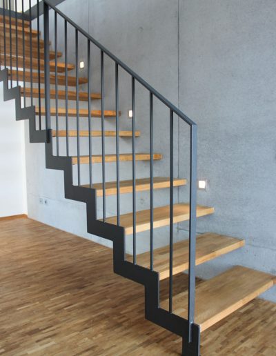 Escalier moderne et design sur mesure fabriqué par K-ESCALIERS