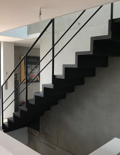 Escalier moderne et design sur mesure fabriqué par K-ESCALIERS