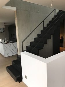 Escalier moderne et design sur mesure fabriqué par K-ESCALIERS