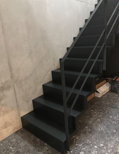 Escalier moderne et design sur mesure fabriqué par K-ESCALIERS