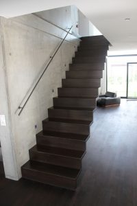 Escalier moderne et design sur mesure fabriqué par K-ESCALIERS