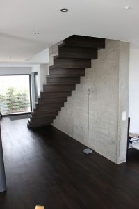 Escalier moderne et design sur mesure fabriqué par K-ESCALIERS