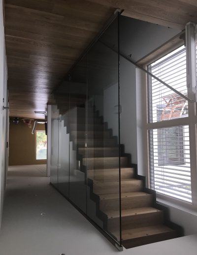 Escalier moderne et design sur mesure fabriqué par K-ESCALIERS