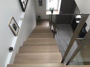 Escalier moderne et design sur mesure fabriqué par K-ESCALIERS