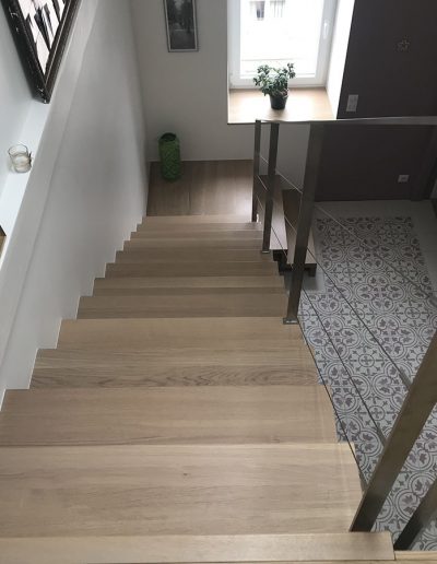 Escalier moderne et design sur mesure fabriqué par K-ESCALIERS