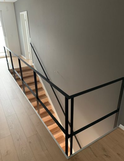 Escalier moderne et design sur mesure fabriqué par K-ESCALIERS