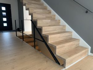 Escalier moderne et design sur mesure fabriqué par K-ESCALIERS