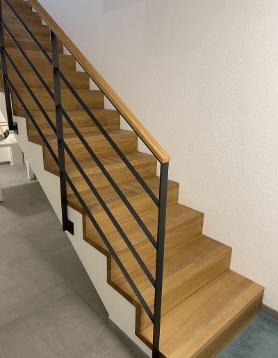 Escalier moderne et design sur mesure fabriqué par K-ESCALIERS
