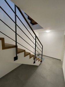Escalier moderne et design sur mesure fabriqué par K-ESCALIERS