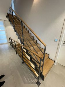 Escalier moderne et design sur mesure fabriqué par K-ESCALIERS