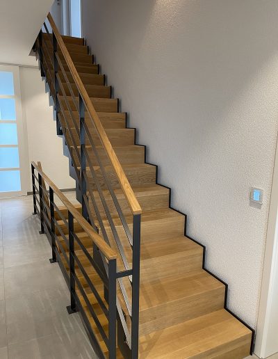 Escalier moderne et design sur mesure fabriqué par K-ESCALIERS