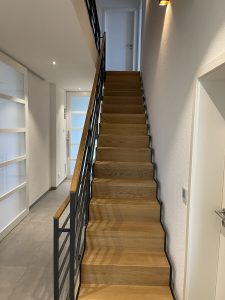 Escalier moderne et design sur mesure fabriqué par K-ESCALIERS
