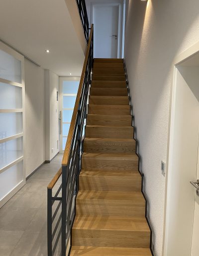 Escalier moderne et design sur mesure fabriqué par K-ESCALIERS