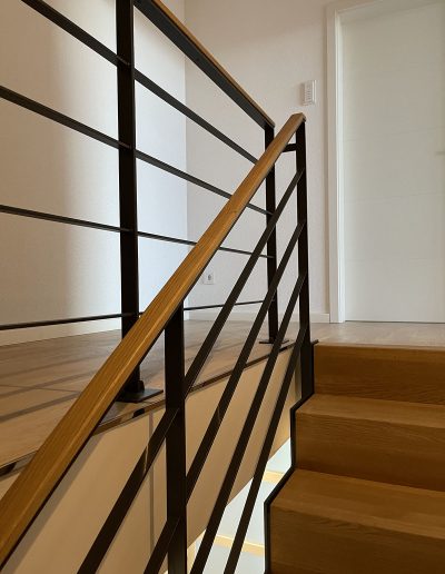 Escalier moderne et design sur mesure fabriqué par K-ESCALIERS