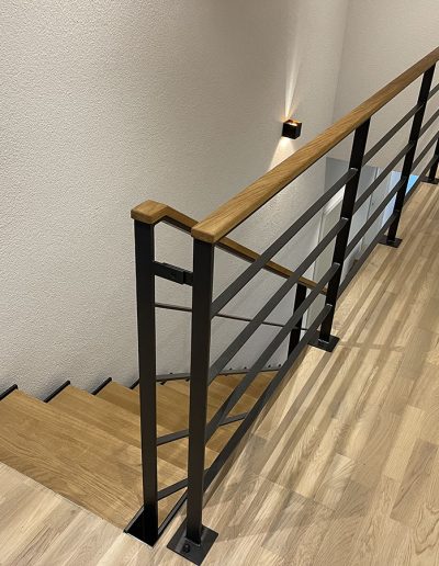 Escalier moderne et design sur mesure fabriqué par K-ESCALIERS