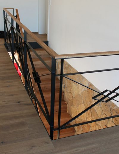 Escalier moderne et design sur mesure fabriqué par K-ESCALIERS