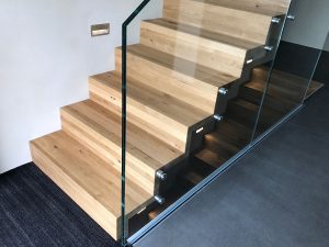 Escalier moderne et design sur mesure fabriqué par K-ESCALIERS