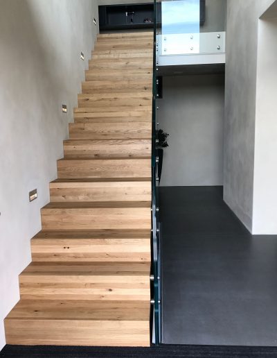 Escalier moderne et design sur mesure fabriqué par K-ESCALIERS