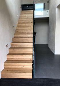 Escalier moderne et design sur mesure fabriqué par K-ESCALIERS