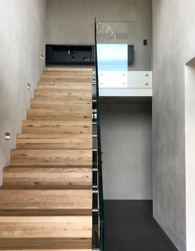 Escalier moderne et design sur mesure fabriqué par K-ESCALIERS