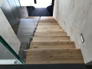 Escalier moderne et design sur mesure fabriqué par K-ESCALIERS