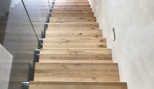 Escalier moderne et design sur mesure fabriqué par K-ESCALIERS