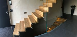 Escalier moderne et design sur mesure fabriqué par K-ESCALIERS
