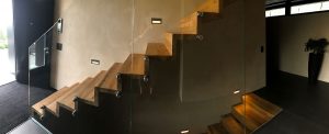 Escalier moderne et design sur mesure fabriqué par K-ESCALIERS