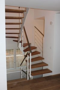 Escalier moderne et design sur mesure fabriqué par K-ESCALIERS